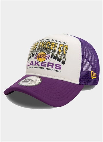 New Era LA Lakers NBA Trucker Cap